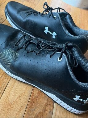 Under Armour Black Men’s Golf Shoes Sz 10.5